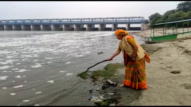 महावन  सेवा पखवाड़े के अंतर्गत के घाटों पर भाजपा जिला उपाध्यक्ष के नेतृत्व में गोकुल यमुना घाटों चला सफाई अभियान कार्य