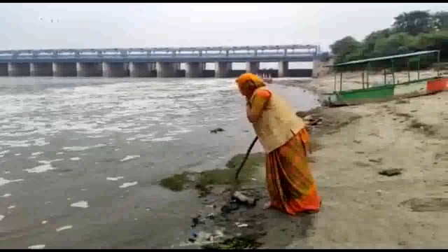 महावन  सेवा पखवाड़े के अंतर्गत के घाटों पर भाजपा जिला उपाध्यक्ष के नेतृत्व में गोकुल यमुना घाटों चला सफाई अभियान कार्य