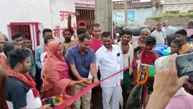 महमदपुर पंचायत में स्वच्छता से संबंधित कार्यक्रम का किया गया विधिवत उद्घाटन