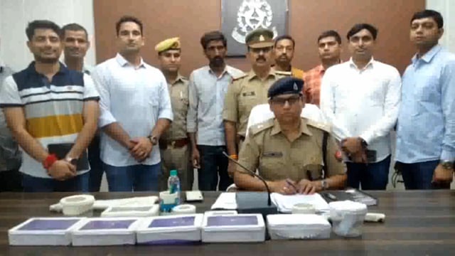 अंतरराज्यीय गिरोह के शातिर चोर को गिरफ्तार कर जेल भेजा माल बरामदगी की