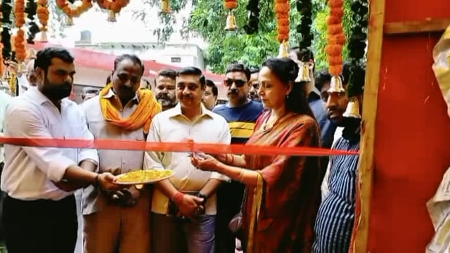सांसद हेमा मालिनी द्वारा करोड़ों के विकास कार्यों का किया लोकार्पण