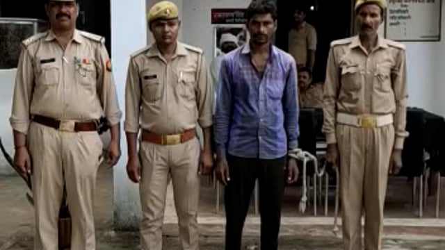 एरवाकटरा थाना पुलिस ने वांछित एक अभियुक्त को किया गिरफ्तार