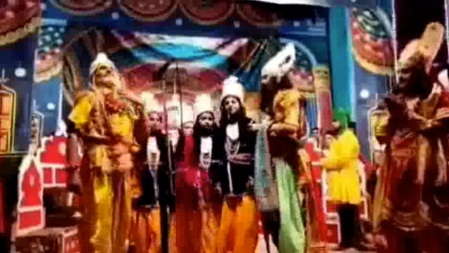 कोंच:ताड़का वध लीला का हुआ मनोहारी मंचन दर्शकों की उमड़ी भारी भीड़