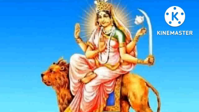 शारदीय नवरात्र के तीसरे दिन प्रखंड के सभी दुर्गा मंदिरों में मां के तीसरे स्वरूप माता चंद्रघंटा की हुई पूजा