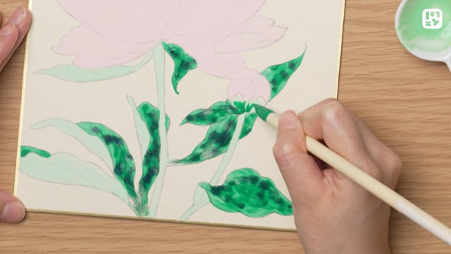 彩色筆で色をつけよう①