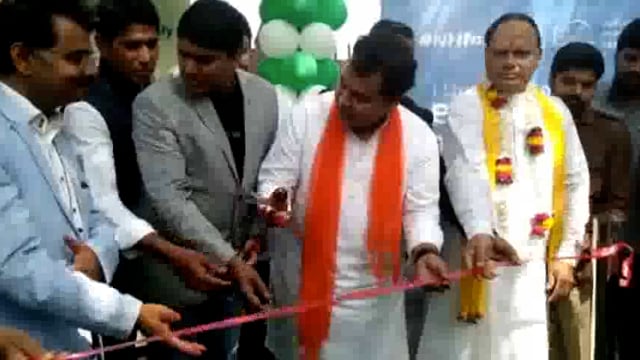 वृंदावन में फास्ट इलेक्ट्रिक वाहन चार्जिंग स्टेशन श्री ब्रज मल्टीस्पेशलिटी हॉस्पिटल एंड रिसर्च सेंटर में स्थापित किया