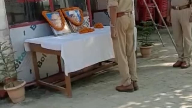 थाना मिश्रौलिया में मनाया गया राष्ट्रपिता महात्मा गांधी जी व लाल बहादुर शास्त्री जी की जयंती ।