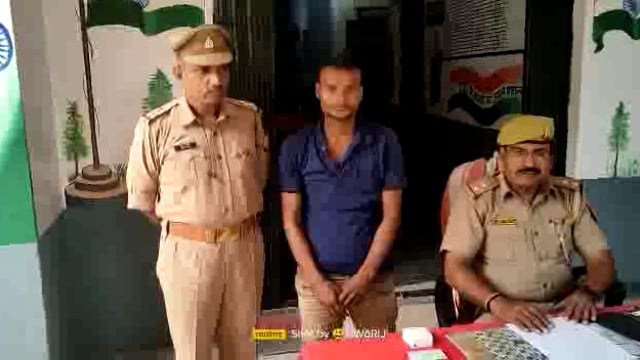 जालौन:6 माह से फरार अभियुक्त पुलिस ने किया गिरफ्तार