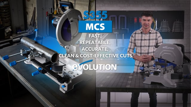Pokosová pila na kov S355MCS EVOLUTION - Ø 355 mm, vč. kotouče na ocel