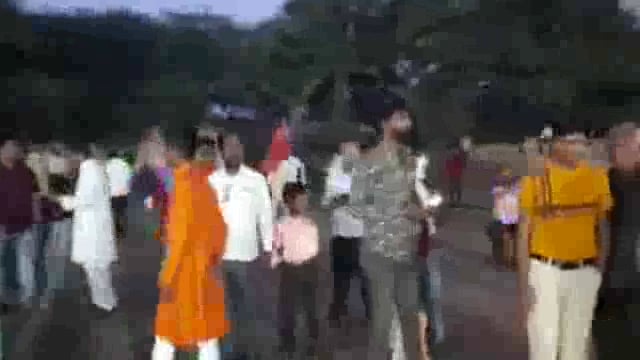 जिल्हा परिषदेच्या मैदानावर रावण दहन कार्यक्रम मोठया उत्साहात साजरा