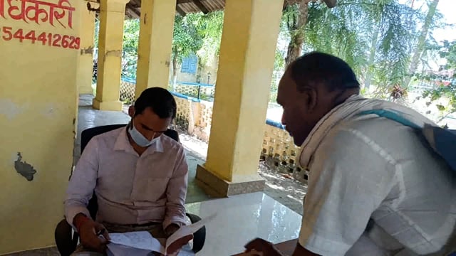 पिपरिया अंचल से संबंधित जमीनी विवाद को लेकर आदर्श थाना सूरजगढा में लगा जनता दरबार