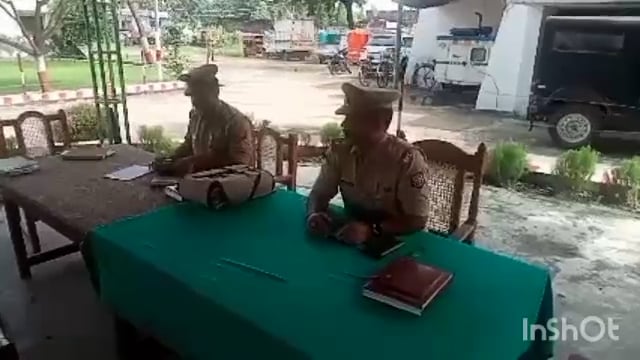 इटियाथोक थाना कोतवाली पर समाधान दिवस का हुआ आयोजन कुल 8 मामलों में तीन का हुआ निस्तारण