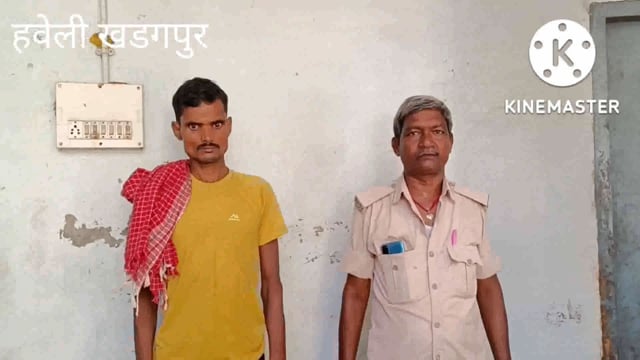 हवेली खरगपुर पुलिस ने शराब पीकर उत्पात मचा रहे एक शराबी को गिरफ्तार कर निया हिरासत में भेजा गया  