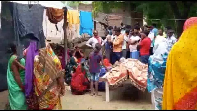 भारी बारिस चलते कच्चे मकान की दिवार गिरने से एक की मौत, दूसरे का ईलाज जारी, मौत से परिवार में मचा कोहराम 