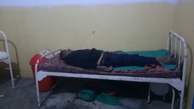 बहजोई अलीगढ़ हाईवे पर अज्ञात वाहन की टक्कर से वन दरोगा की हुई मौत|