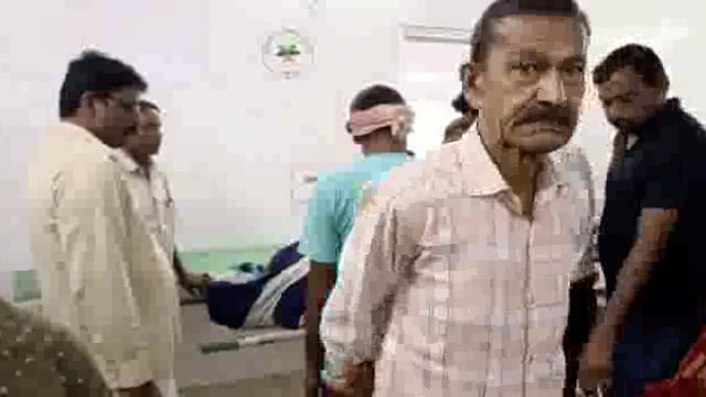 हादसे की चपेट में आकर वृद्धा गम्भीर रूप से घायल