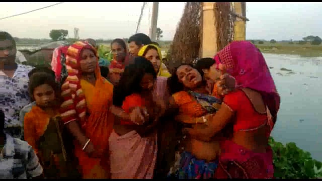 बरारी में नाव पर सवार सात लोगों की डूबने से हुई मौत, परिजनों में छाया मातम