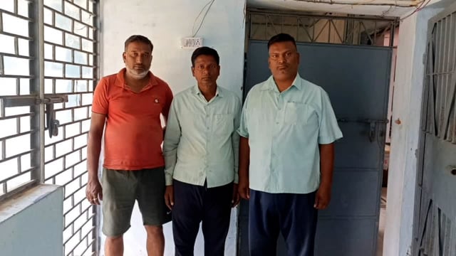 शंभुगंज पुलिस ने तारापुर से तीन बालू माफिया को किया गिरफ्तार भेजा जेल