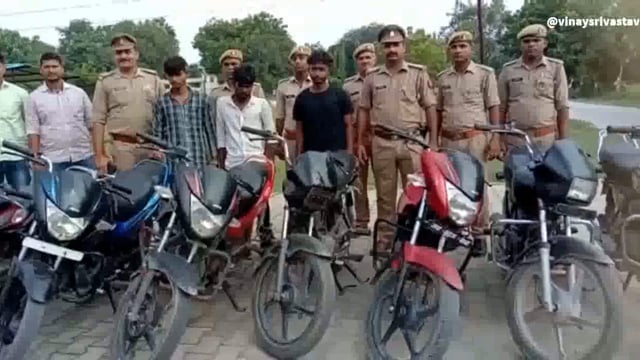 अंतर्जनपदीय वाहन चोर गिरोह का हुआ खुलासा