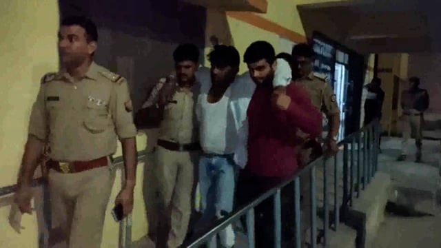 कोसीकला के कामर रोड पर पुलिस और गौ तस्कर के बीच हुई मुठभेड़ गौ तस्कर  हुआ घायल