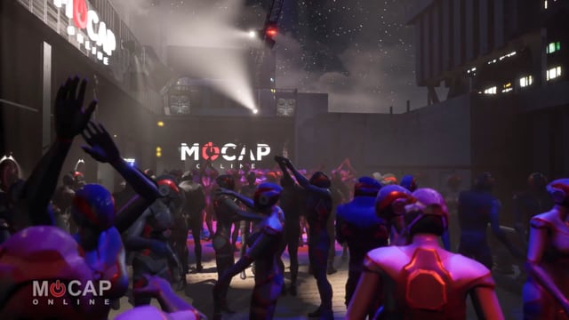 MoCap Video: Dance Party ~ 3D Character Animations