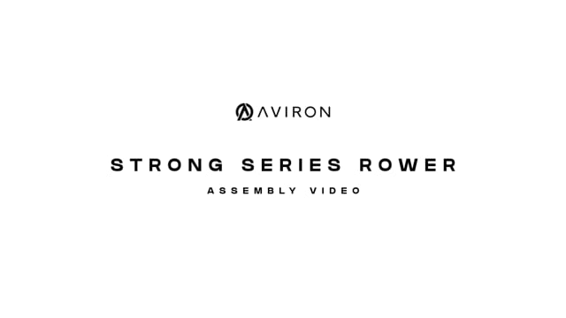Strong Series Rower - Full Assembly Guide