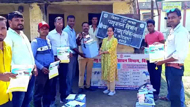 पशुओं को बीमारियों से बचने के लिए एचएसबीक्यू टीकाकरण महाअभियान का हुआ शुभारंभ