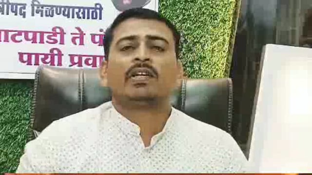 आमदार अनिल बाबर यांची नवीन मंत्रिमंडळामध्ये वर्णी लागावी यासाठी आटपाडीतील कार्यकर्त्यांचे पंढरपूरच्या विठुरायाला साकडे