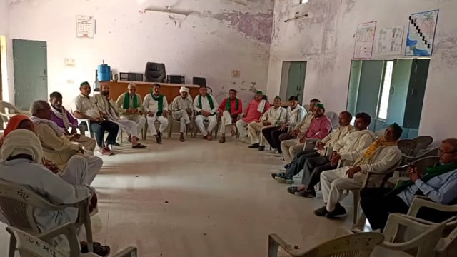 भाकियू (अराजनेतिक) मांट  ने लिया निर्णय: विभिन्न समस्याओं को लेकर 2नवम्बर को करेगें जिलाधिकारी कार्यालय घेराव 