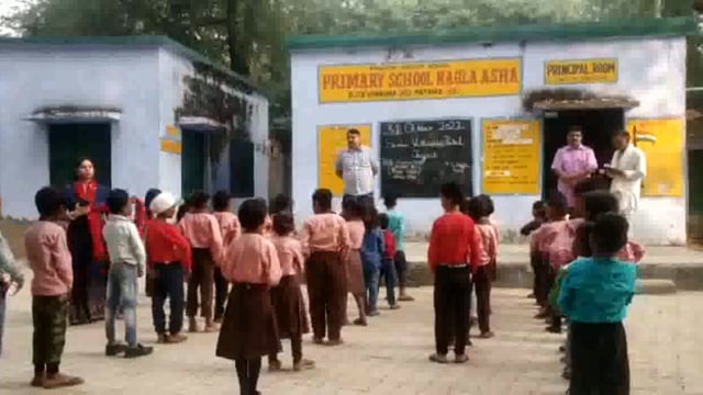 छात्र-छात्राओं ने मनाया सरदार वल्लभभाई पटेल का जन्मदिन