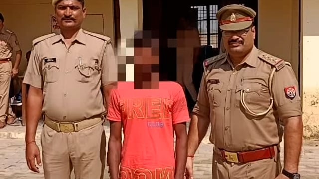 दुष्कर्म के आरोप में वांछित अभियुक्त को थाना कठेला समय माता पुलिस ने किया गिरफ्तार भेजा न्यायालय