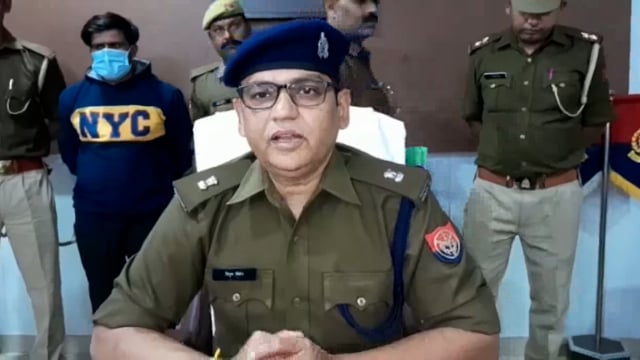 बाइट एसपी देहात त्रिगुण बिसेन