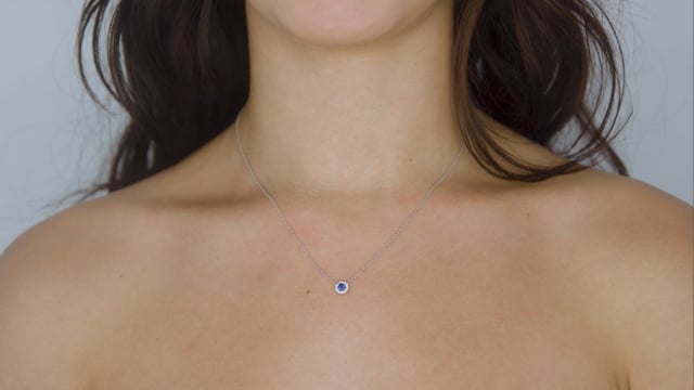Gemstone Halo Pendant - Video