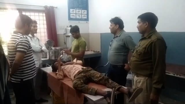 गोवंश व बाइक की टक्कर में गोवंश की मौत बाइक सवार हुआ गंभीर रूप से घायल