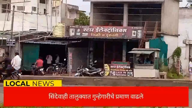 सिंदेवाही तालुक्यातून वाढते गुन्हेगारीचे प्रमाण नागरिक त्रस्त पोलीस प्रशासन सुस्त गुन्हेगारी मस्त. 