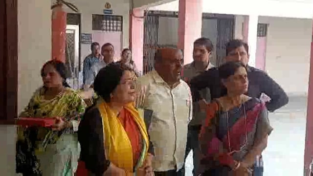 राज्य शिक्षा मंत्री ने किया माट राजकीय महाविद्यालय का निरीक्षण