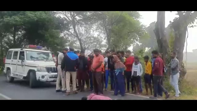 अमरपुर बांका मुख्य मार्ग के मक्षगाय मोड़ के समीप क्षत-विक्षत अवस्था में मिला लाश