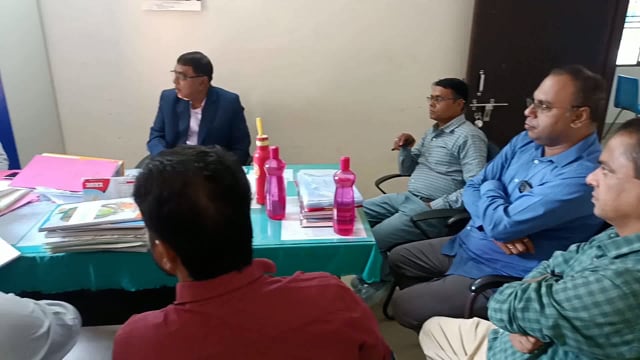 राज्य स्तरीय शेखपुरा जिला की कायाकल्प टीम के द्वारा सूरजगढ़ा सीएचसी का किया गया निरीक्षण