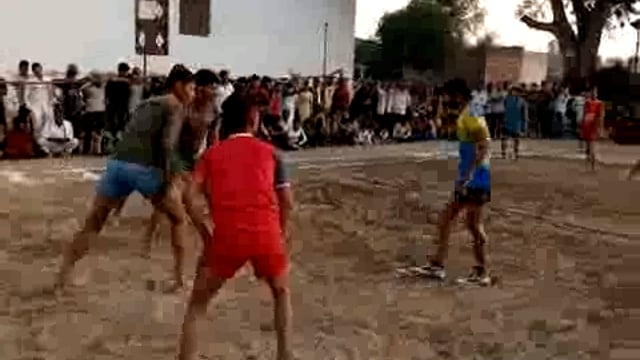 सोनई के थोक सुम्मेरा में जारी है प्रो कबड्डी टूर्नामेंट