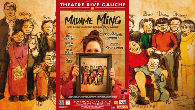 MADAME MING (Théâtre Rive Gauche-Paris 14ème) - Bande annonce