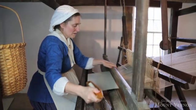 Weaving on the Loom