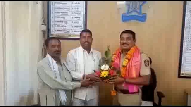 पोलीस निरीक्षक दिपककुमार वाघमारे यांचा बहुजन विकास अभियानाच्या वतीने सत्कार