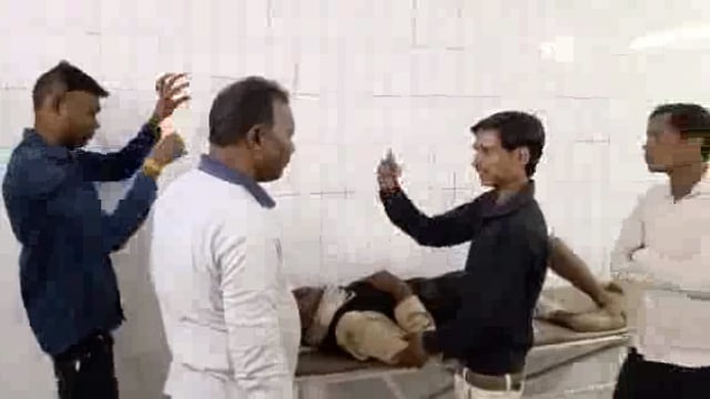 बाइकों की टक्कर में बुजुर्ग गम्भीर रूप से घायल