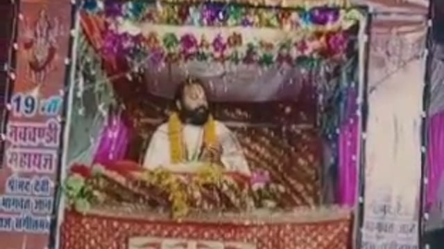 वजीरगंज के नगवा मे माता जी के स्थान पर विशाल भंडारे के साथ श्रीमद देवी भागवत कथा व नवचंडी महायज्ञ का हुआ समापन