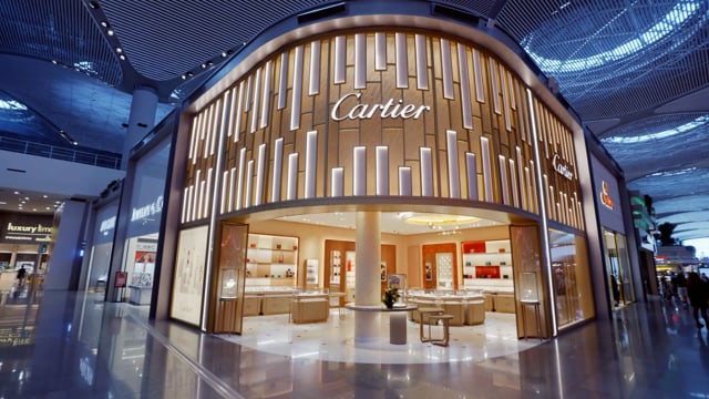 Cartier — Boutique — İstanbul Airport