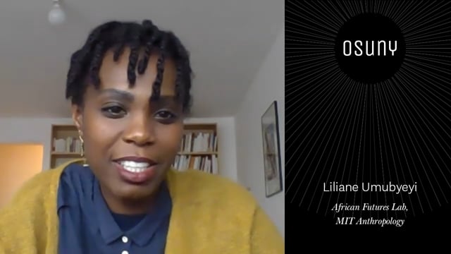 Liliane Umubyeyi parle d'Osuny