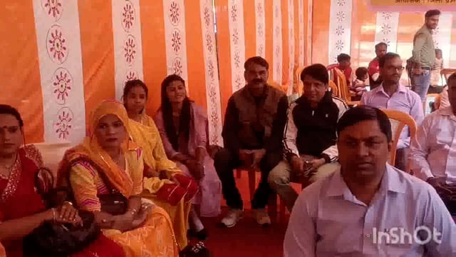 माट विकासखंड पर 22 जोड़ों को परिणय सूत्र में बांधा व माट क्षेत्र के किन्नरों ने दिया उनको आशीर्वाद