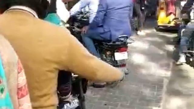 राया में जाम ही जाम: आड़े तिरछे खड़े वाहन हैं, जाम का मुख्य कारण 