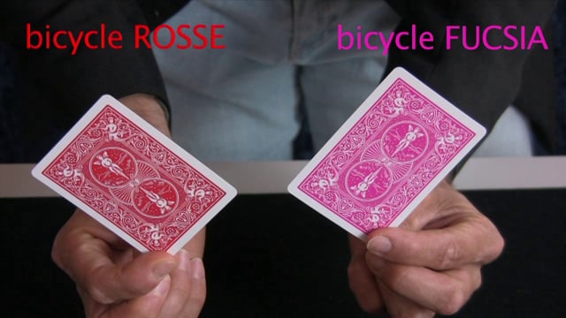 Foto Bicycle - Mazzo regolare formato poker - Fucsia