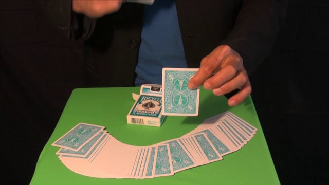 Video Bicycle - Mazzo regolare formato poker - Turchese
